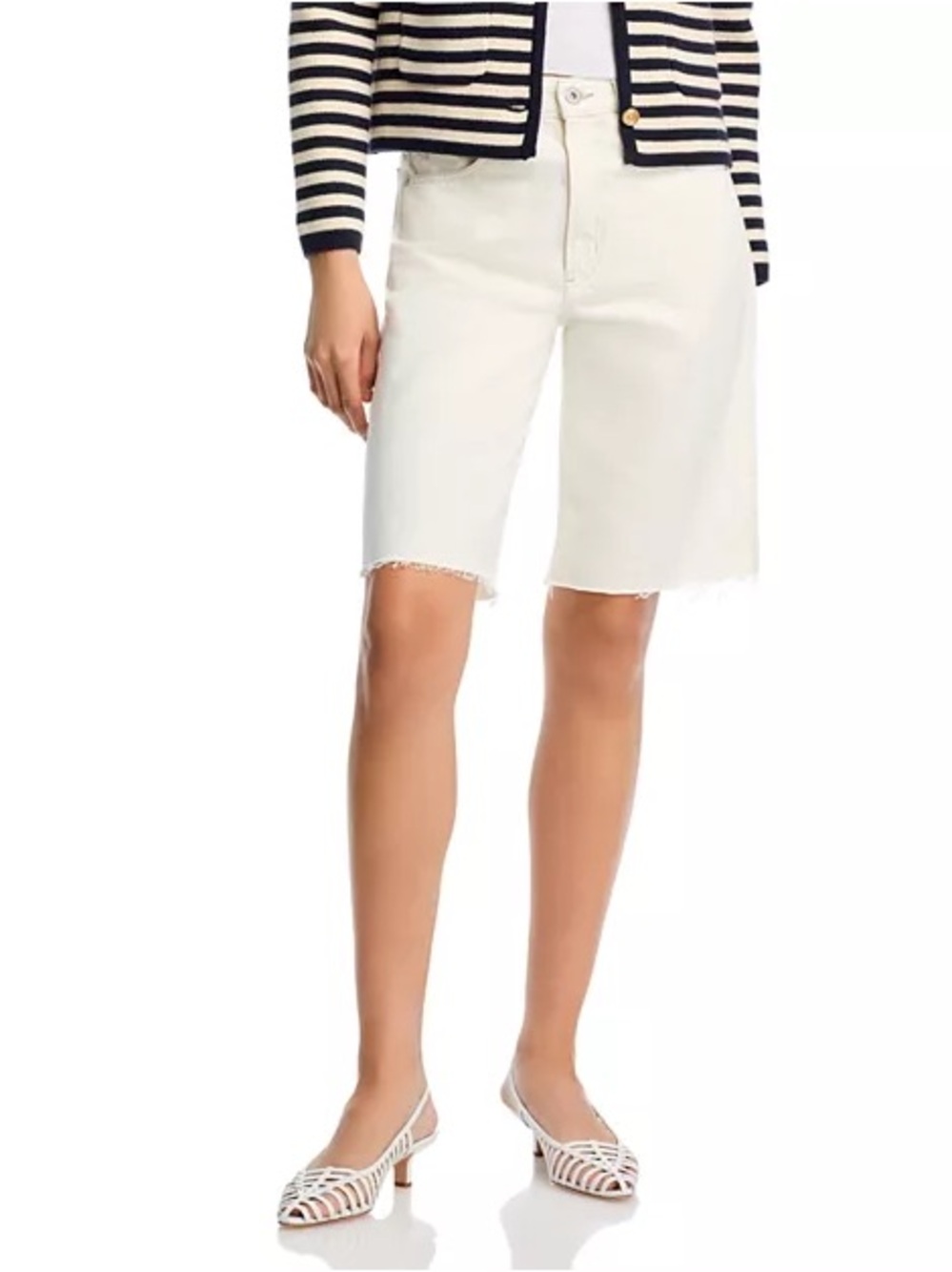 NWT AG Adriano Goldschmied Hattie Bermuda Shorts
